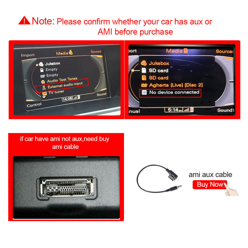 Android head unit AMS Audi Q5 2009-2018 no GPS 4+64Gb 10.25"