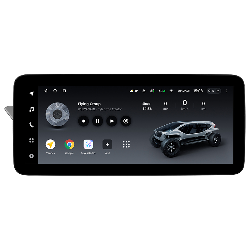 Android head unit Teyes LUX ONE 6+128 Gb with 360° surround view° Audi A4 4 B8 2007-2015 (B) 12.3" (L2)