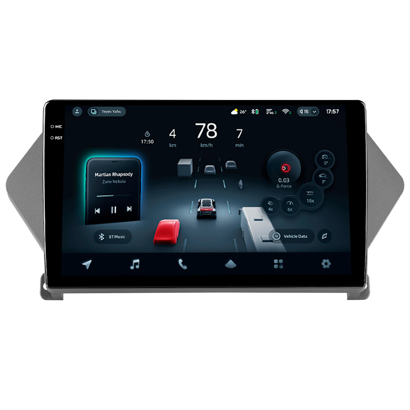 Android head unit Teyes CC4 Pro 8+128 Gb Acura MDX YD2 2 II 2006-2013 9" 2k