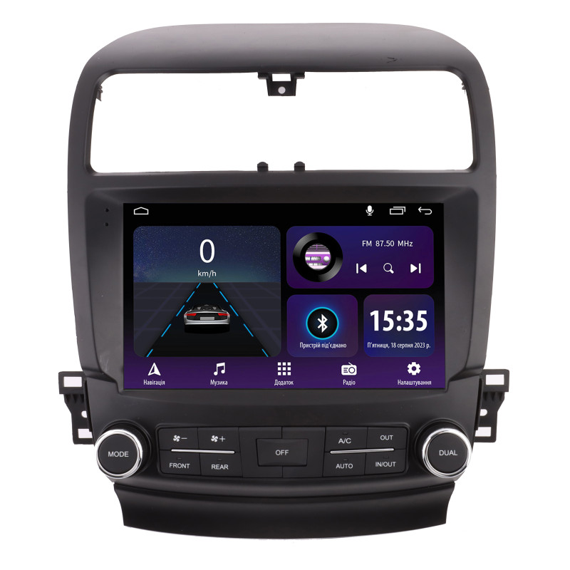 Magazynowa magnetofon SIGMA E9232 ANDROID 10 2+32 GB Acura TSX 2003–2005 B-MOD 9