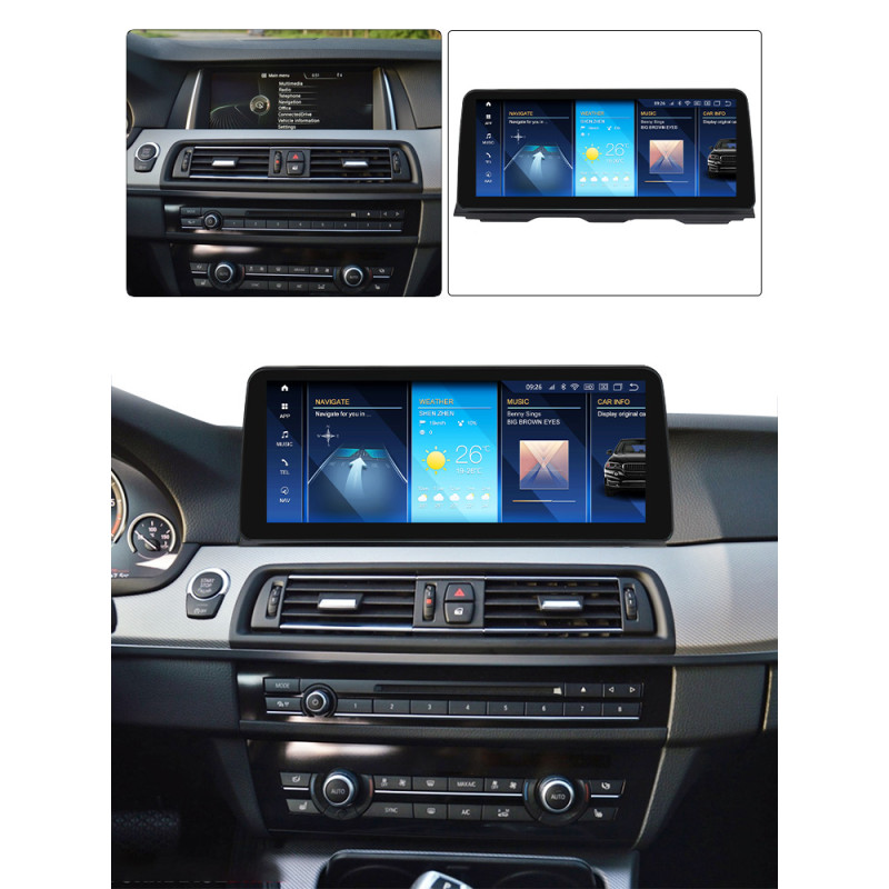 Android head unit AMS BMW 5 Series F10/F11(2013-2016) Original NBT System 4+64Gb 12.3"