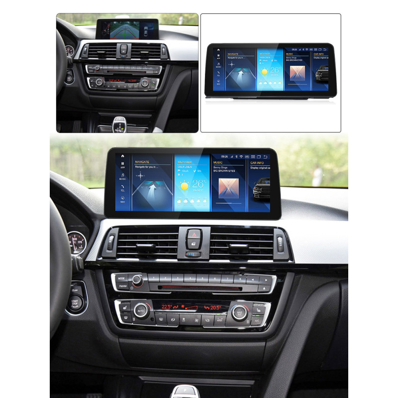 Android head unit AMS BMW 3 SeriesF30/F31/F34/F35 (2013-2017) NBT 4+64Gb 12.3"