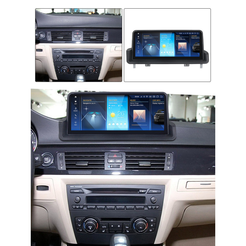 Android head unit AMS BMW 3 SeriesE90/E91/E92/E 93/M3 (2005-2012) 4+64Gb 10.25"