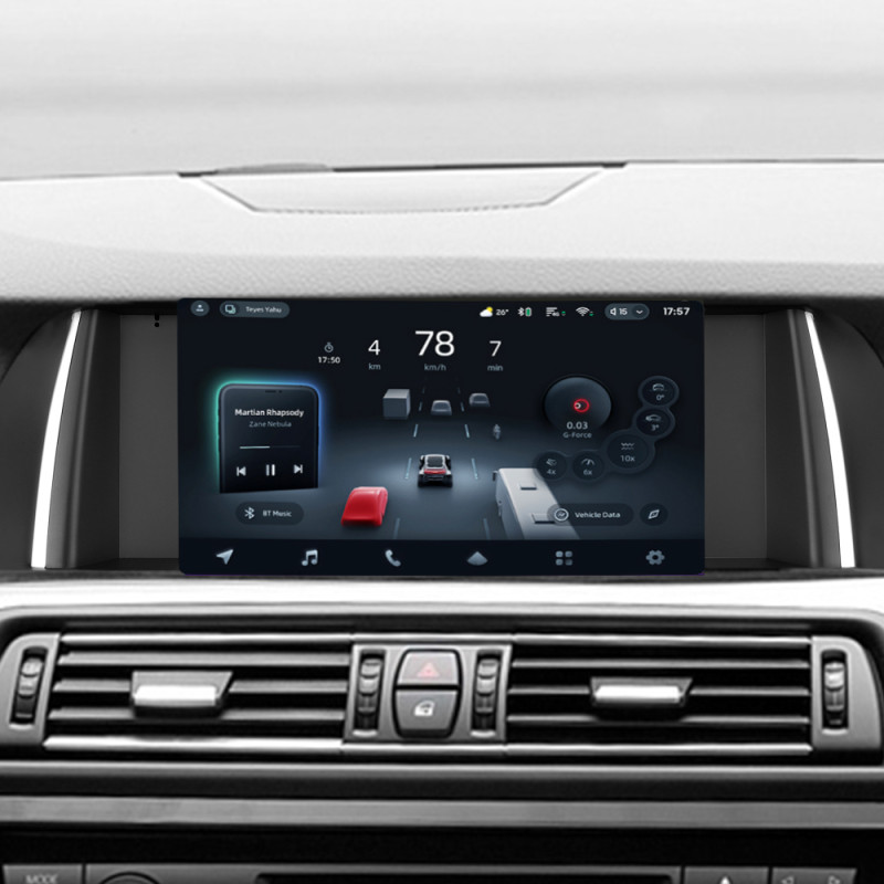 Android head unit Teyes CC4 Pro 8+128 Gb BMW 5 Series F10 F11 NBT 2013-2017 9" 2k (L3)