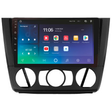 Android head unit SIGMA X9432 ANDROID 10 4+32 Gb 4G DSP BMW 1 E88 E82 E81 E87 2004-2011 (F1) 9" (L2)
