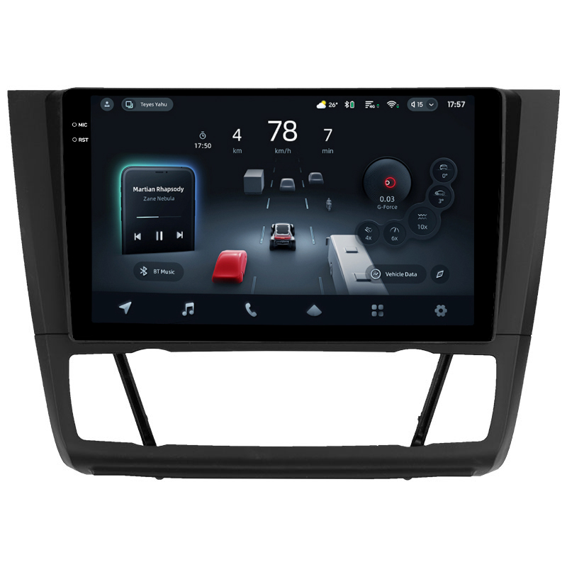 Android head unit Teyes CC4 Pro 12+256 Gb BMW 1 E88 E82 E81 E87 2004-2011 (F2) 9" 2k (L2)
