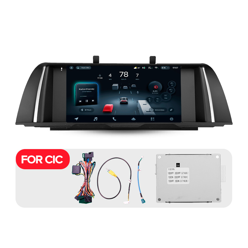 Android head unit Teyes CC4 Pro 8+128 Gb BMW 5 Series F10 F11 CIC 2009-2013 9" 2k (L3)