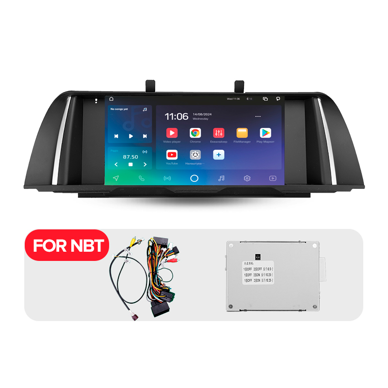 Android head unit SIGMA X9464 ANDROID 10 4+64 Gb 4G DSP BMW 5 Series F10 F11 NBT 2013-2017 9" (L3)