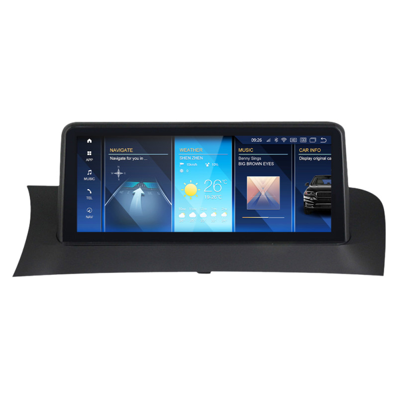 Android head unit AMS BMW X3 F25 (2011- 2013) CIC Original CIC System 4+64Gb 10.25"