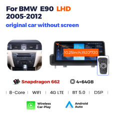 Android head unit AMS BMW 3 SeriesE90/E91/E92/E 93/M3 (2005-2012) 4+64Gb 10.25"