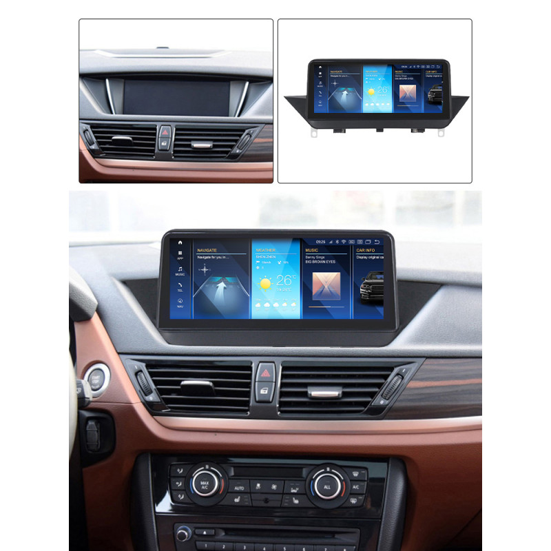 Android head unit AMS BMW X1 E84(2009-2015) Without orginalscreen/Supply with iDrive 4+64Gb 10.25"