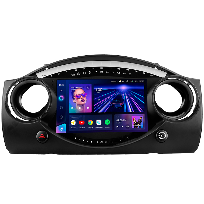 Android head unit Teyes CC3 4+32 Gb BMW Mini Hatch R50 2000-2006 9" (L3)