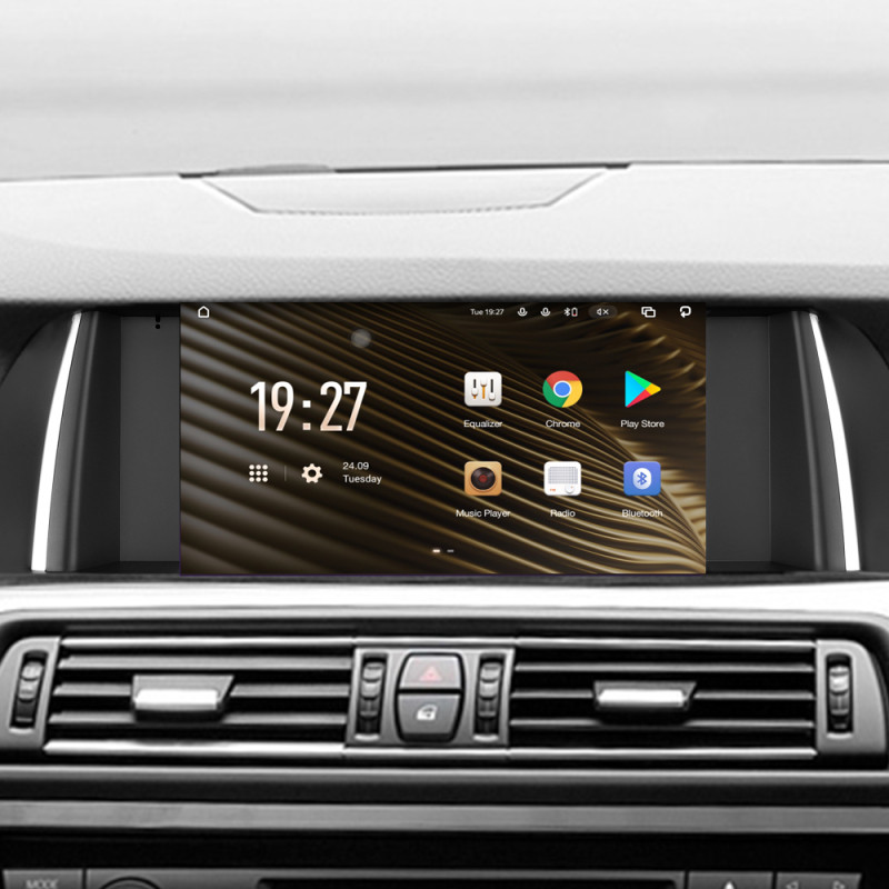 Android head unit SIGMA S9432 ANDROID 10 4+32 Gb 4G DSP BMW 5 Series F10 F11 NBT 2013-2017 9" (L3)