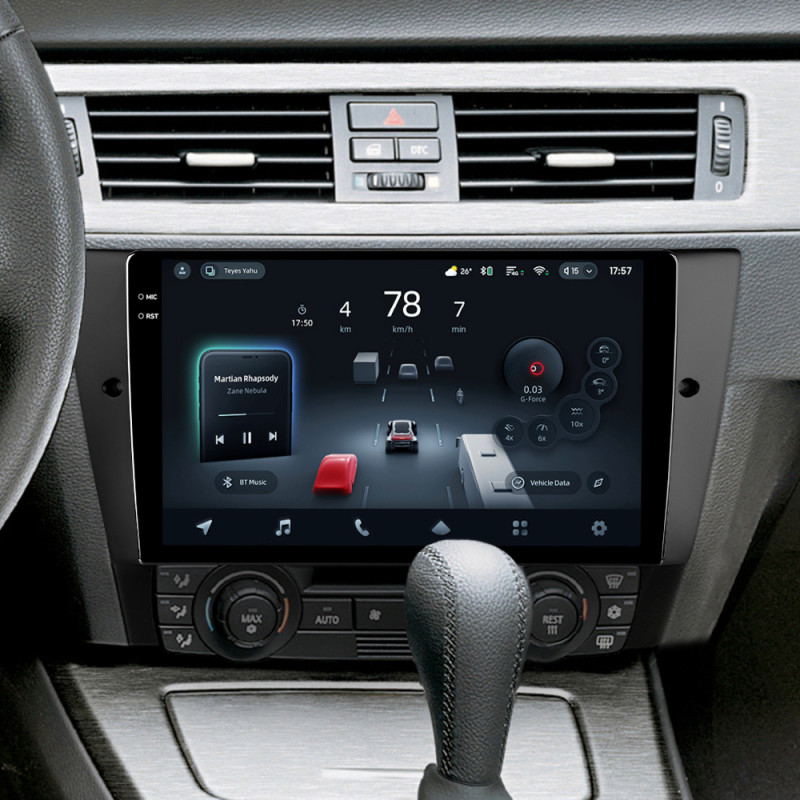 Android head unit Teyes CC4 Pro 8+128 Gb BMW 3 E90 E91 E92 E93 2005-2013 9" 2k