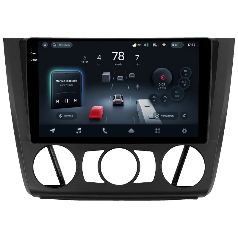Android head unit Teyes CC4 Pro 8+128 Gb BMW 1 E88 E82 E81 E87 2004-2011 (F1) 9" 2k (L2)