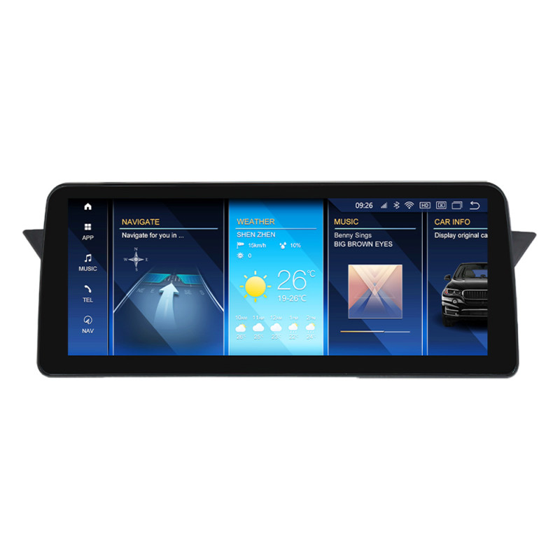 Android head unit AMS BMW X1 E84(2009-2015) Without orginalscreen/Supply with iDrive 4+64Gb 12.3"