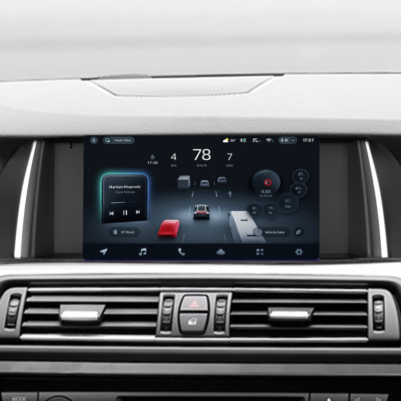 Android head unit Teyes CC4 Pro 12+256 Gb BMW 5 Series F10 F11 CIC 2009-2013 9" 2k (L3)