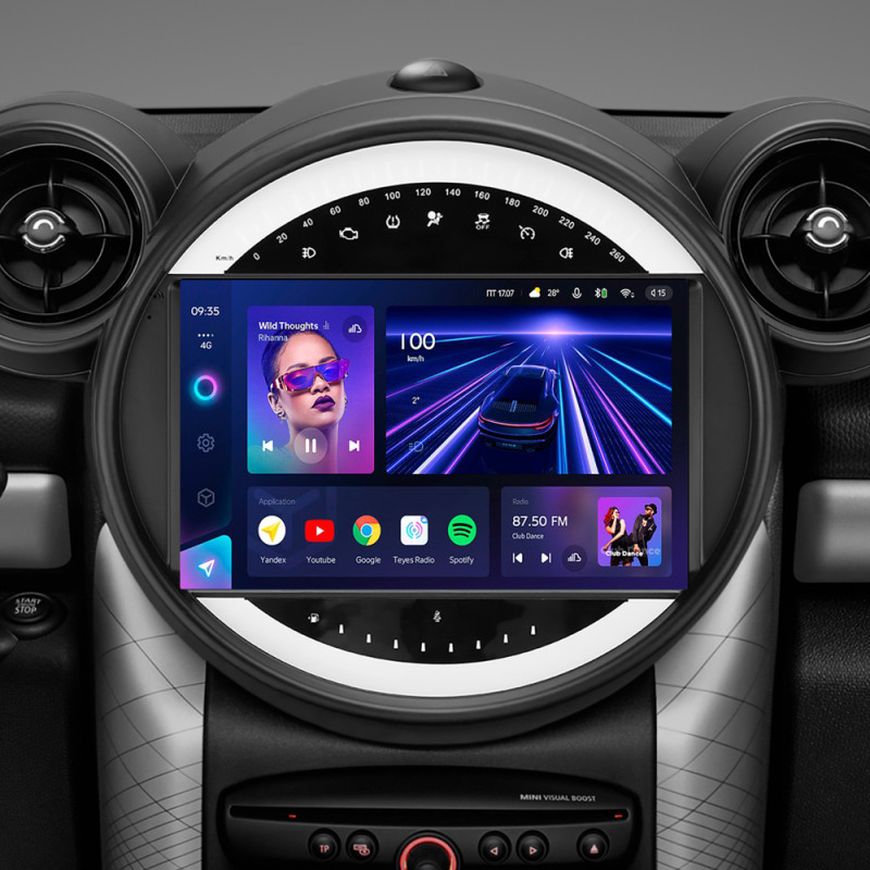 Android head unit Teyes CC3 4+32 Gb BMW Mini (F2) 2010-2016 9" (L3)