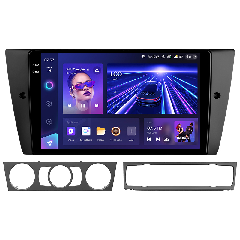 Android head unit Teyes CC3 6+128 Gb with 360° surround view° BMW 3 E90 E91 E92 E93 2005-2013 9" 2k
