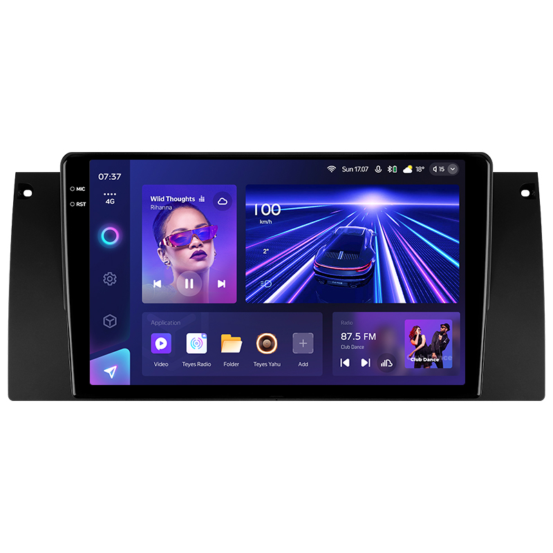Android head unit Teyes CC3 6+128 Gb with 360° surround view° BMW X5 E39 E53 1999 - 2006 (maximum equipment) 9" 2k (L1)