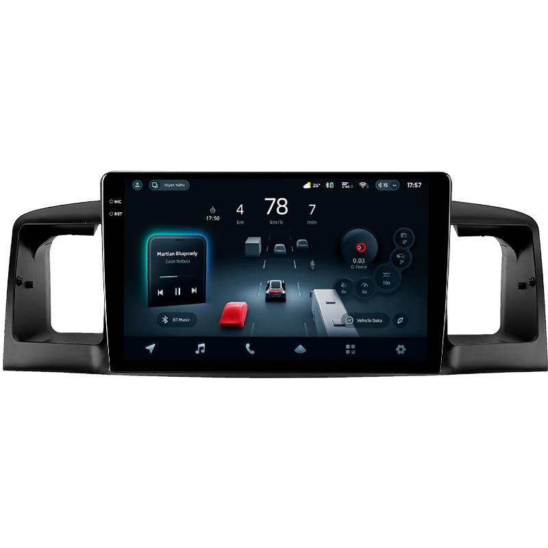 Android head unit Teyes CC4 Pro 8+128 Gb BYD F3 1 2005-2013 9" 2k