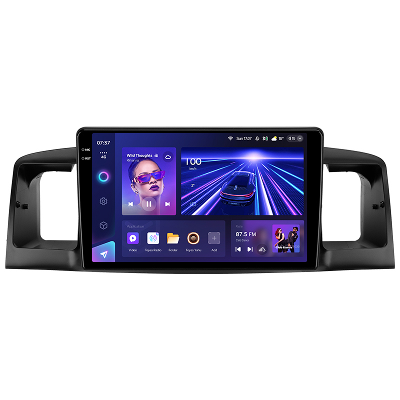Android head unit Teyes CC3 6+128 Gb BYD F3 1 2005-2013 9" 2k