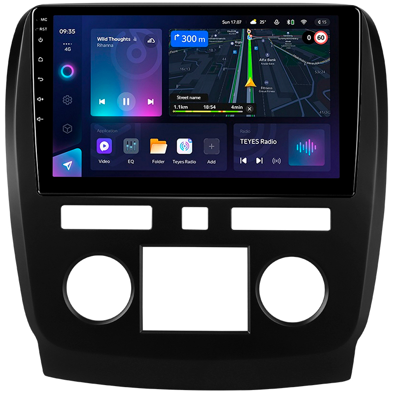 Android head unit Teyes CC3L 4+32 Gb Buick Enclave (F2) 2009-2013 9"