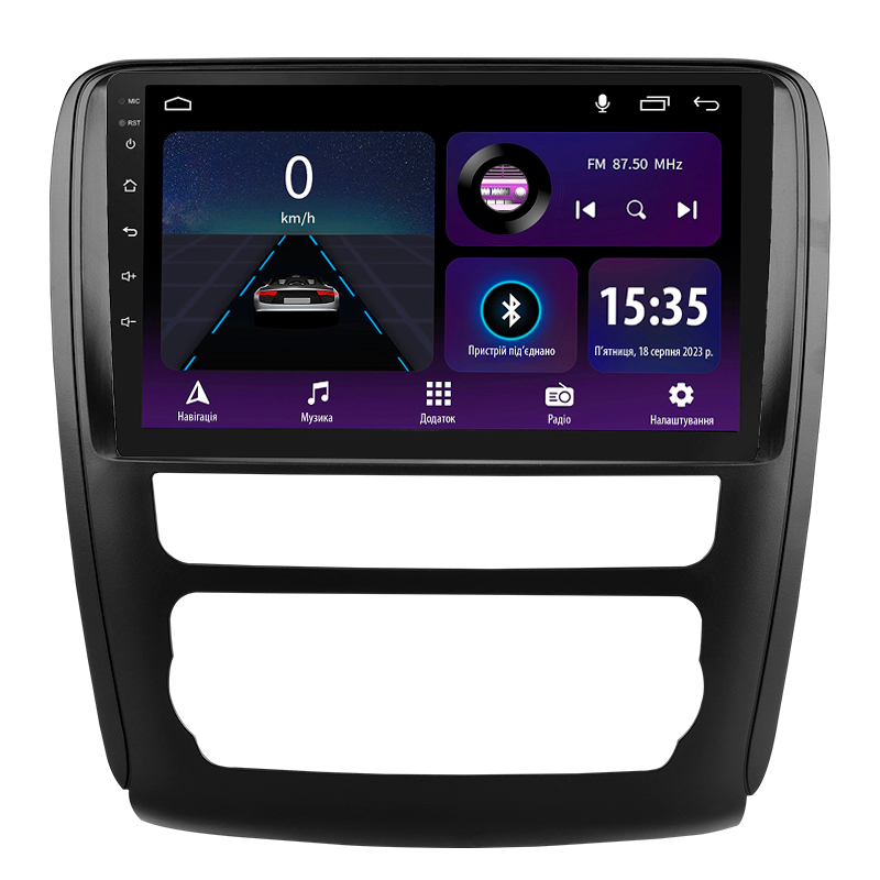 Android head unit SIGMA E9232 ANDROID 10 2+32 Gb Buick Enclave (F1) 2014-2018 9" (L1)