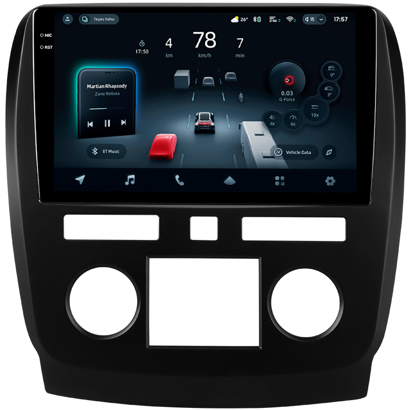 Android head unit Teyes CC4 Pro 8+128 Gb Buick Enclave (F2) 2009-2013 9" 2k