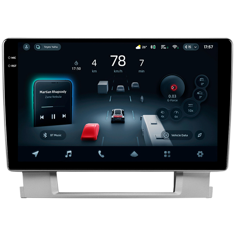 Android head unit Teyes CC4 Pro 8+128 Gb Buick Excelle 2 2009-2015 / Opel Astra J 2009-2017 9" 2k
