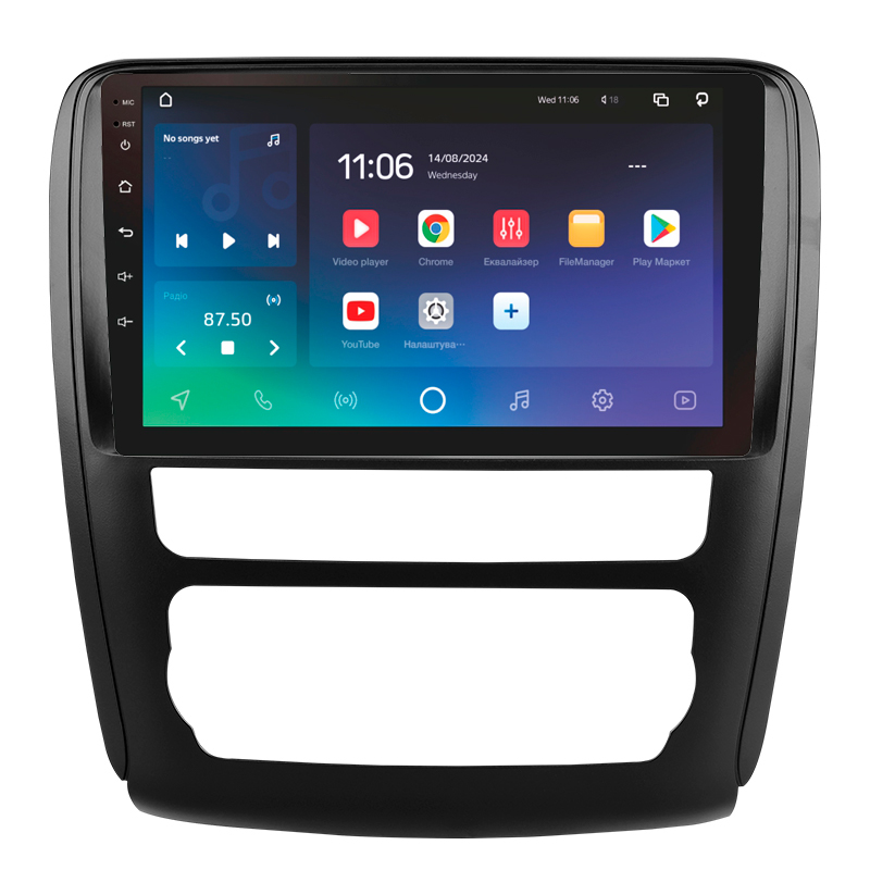 Android head unit SIGMA X9432 ANDROID 10 4+32 Gb 4G DSP Buick Enclave (F1) 2014-2018 9" (L1)