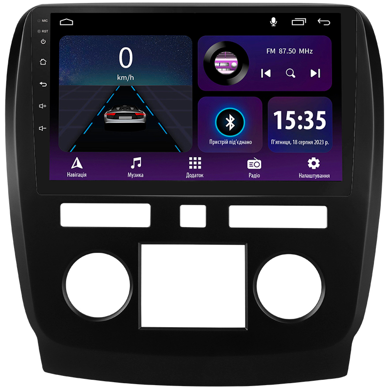 Android head unit SIGMA E9232 ANDROID 10 2+32 Gb Buick Enclave (F2) 2009-2013 9" (L1)