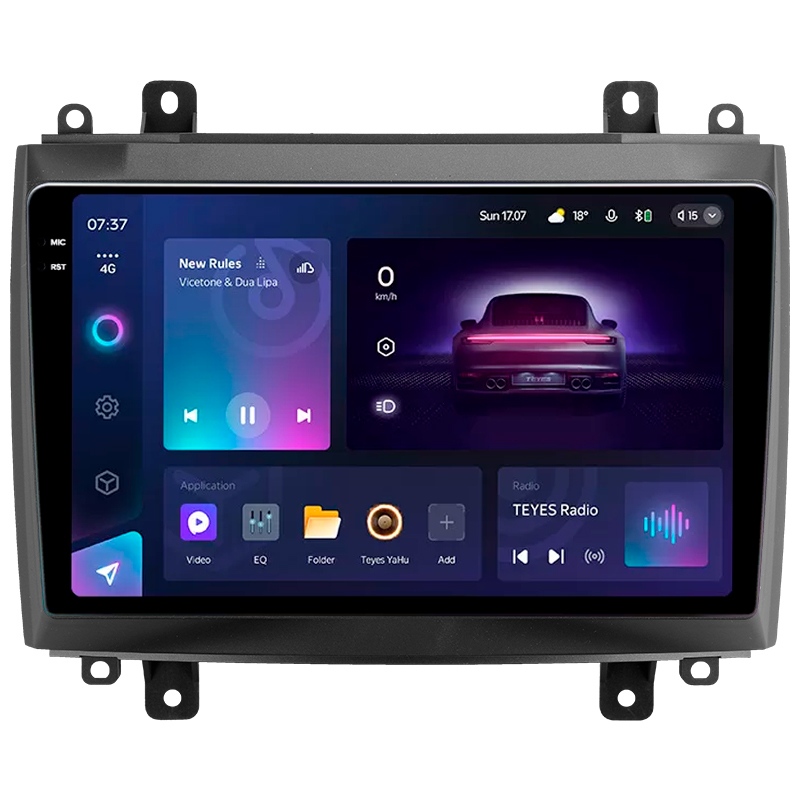Android head unit Teyes CC3 4+64 Gb Cadillac CTS 2002-2007 SRX 2003-2009 10" 2k (L1)