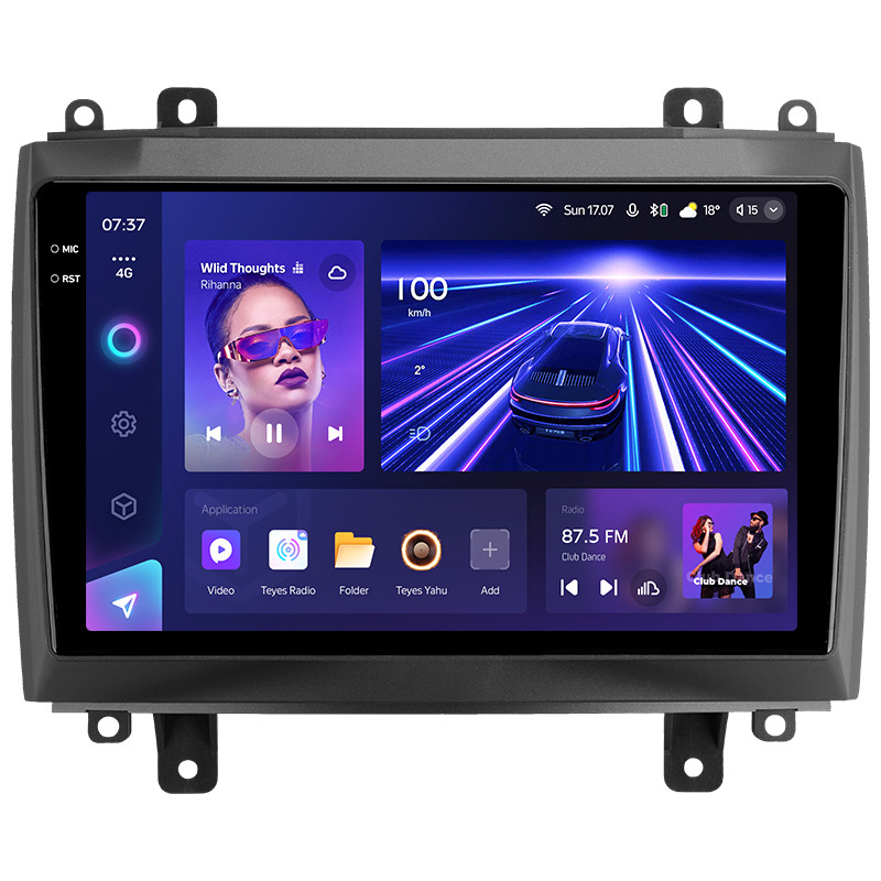 Android head unit Teyes CC3 4+32 Gb Cadillac CTS 2002-2007 SRX 2003-2009 10" 2k (L1)