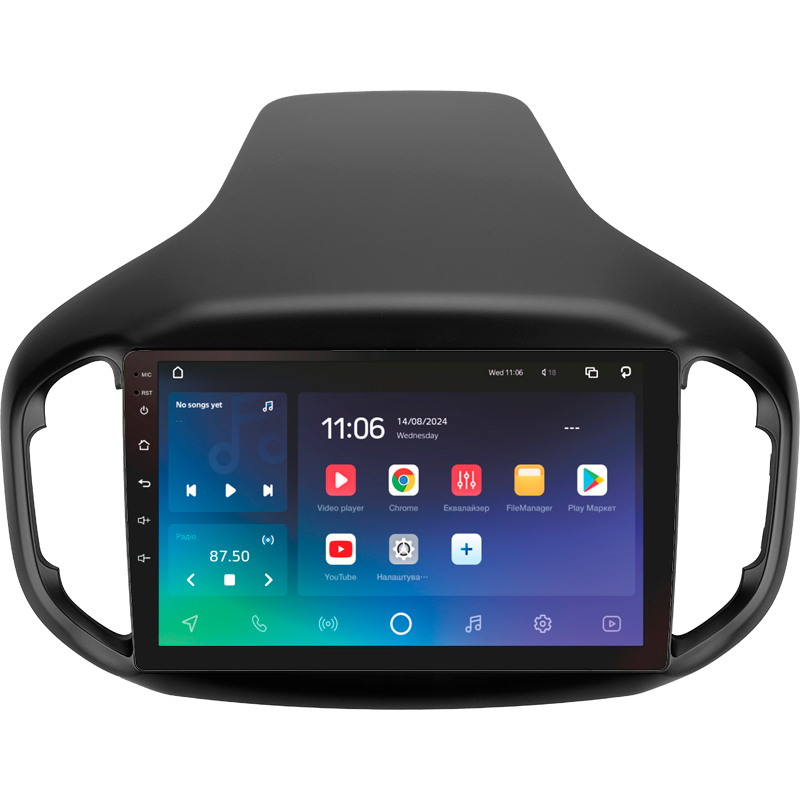 Android head unit SIGMA X10432 ANDROID 10 4+32 Gb 4G DSP Chery Tiggo 7 1 2016-2020 (F2) 10"