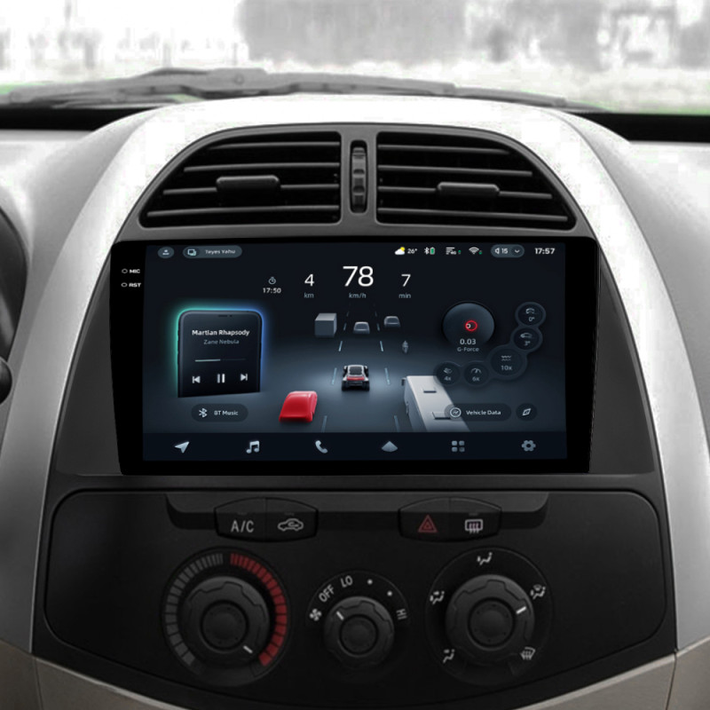 Android head unit Teyes CC4 Pro 12+256 Gb Chery Tiggo T11 1 2005 - 2013 9" 2k