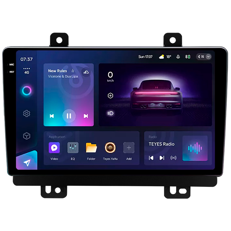 Android head unit Teyes CC3 4+64 Gb Chery Tiggo 7 1 2016-2020 (F1) 9" 2k (L1)