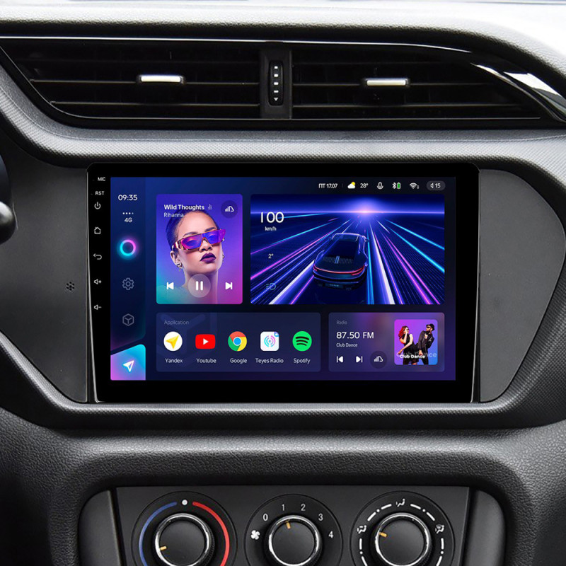 Android head unit Teyes CC3 4+32 Gb Chery Tiggo 3 2016 - 2018 9"