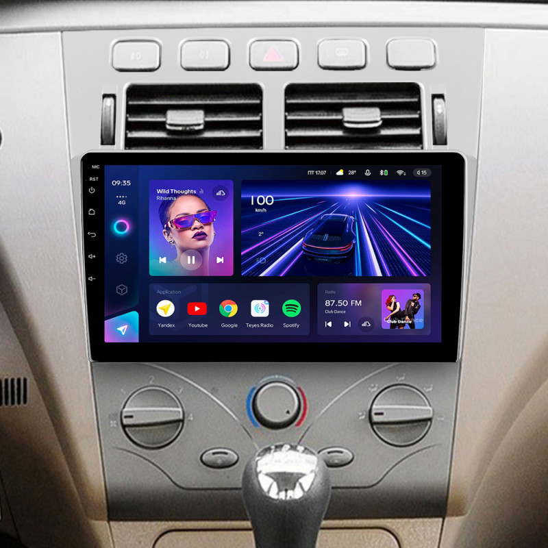 Android head unit Teyes CC3 4+32 Gb Chery Fora A5 A21 2006-2010 Cowin 3 A21 2010-2011 Vortex Estina 2008-2012 9"