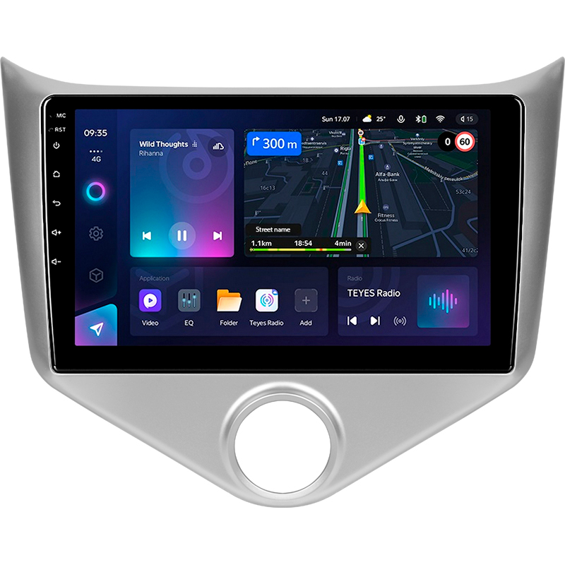 Android head unit Teyes CC3L 4+32 Gb Chery Fulwin 2 Very A13 (F1) 2013 - 2016 9"
