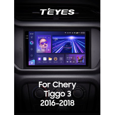 Android head unit Teyes CC3 4+32 Gb Chery Tiggo 3 2016 - 2018 9" 2k