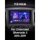 Android head unit Teyes CC3 6+128 Gb Chevrolet Silverado 3 GMTK2 2013-2019 10" 2k