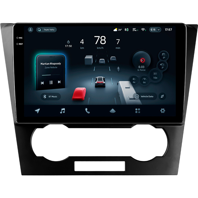 Android head unit Teyes CC4 Pro 8+128 Gb Chevrolet Epica 1 2006 - 2012 9" 2k