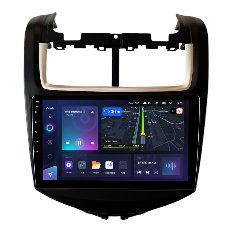 Android head unit Teyes CC3L 4+64 Gb Chevrolet AVEO 2014+ 9"