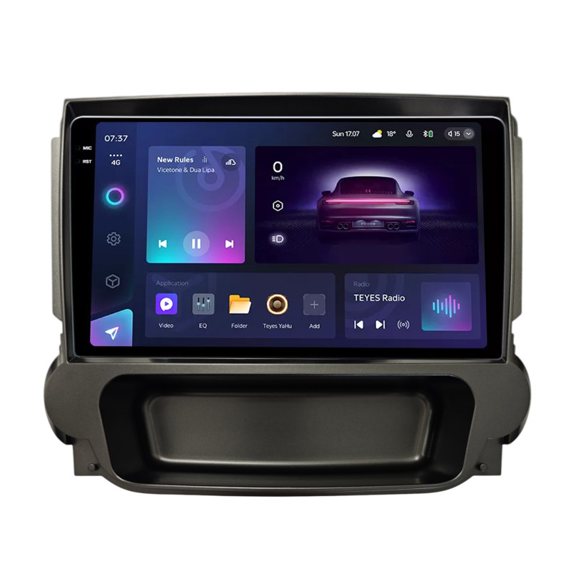 Fest eingebaute Teyes CC3-Magazin mit 6 Lautsprechern + 128 GB (Chevrolet Malibu 2009–2014, Schwarz, 9 Zoll, 2K).