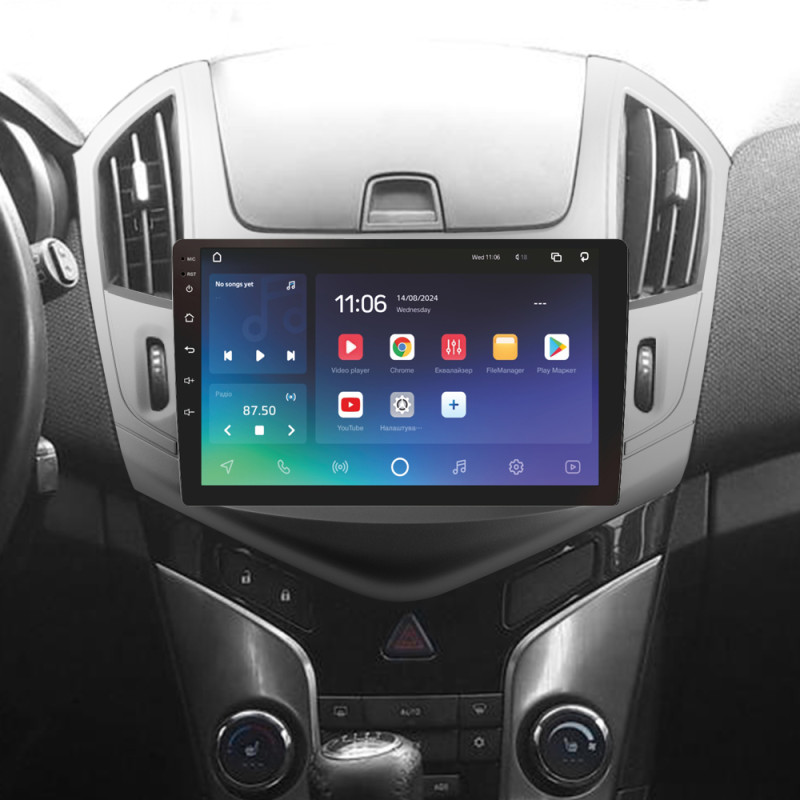 Android head unit SIGMA X9432 ANDROID 10 4+32 Gb 4G DSP Chevrolet Cruze J300 J308 2012-2015 9" (L1)
