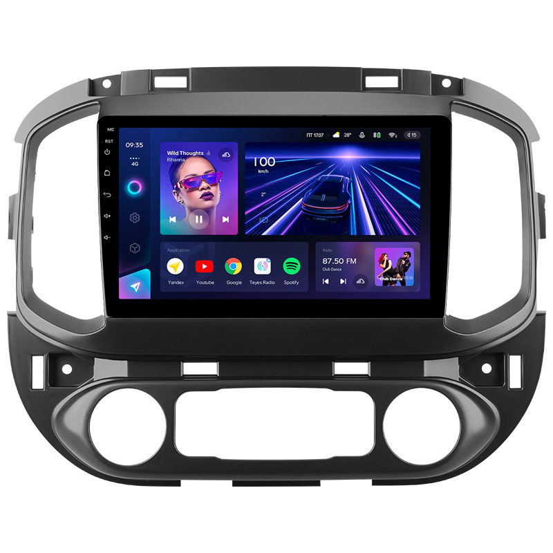Android head unit Teyes CC3 4+32 Gb Chevrolet Colorado 2 2014-2022 9" (L2)