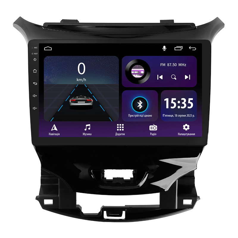 Android head unit SIGMA E9232 ANDROID 10 2+32 Gb Chevrolet Cruze 2 2015-2023 9"