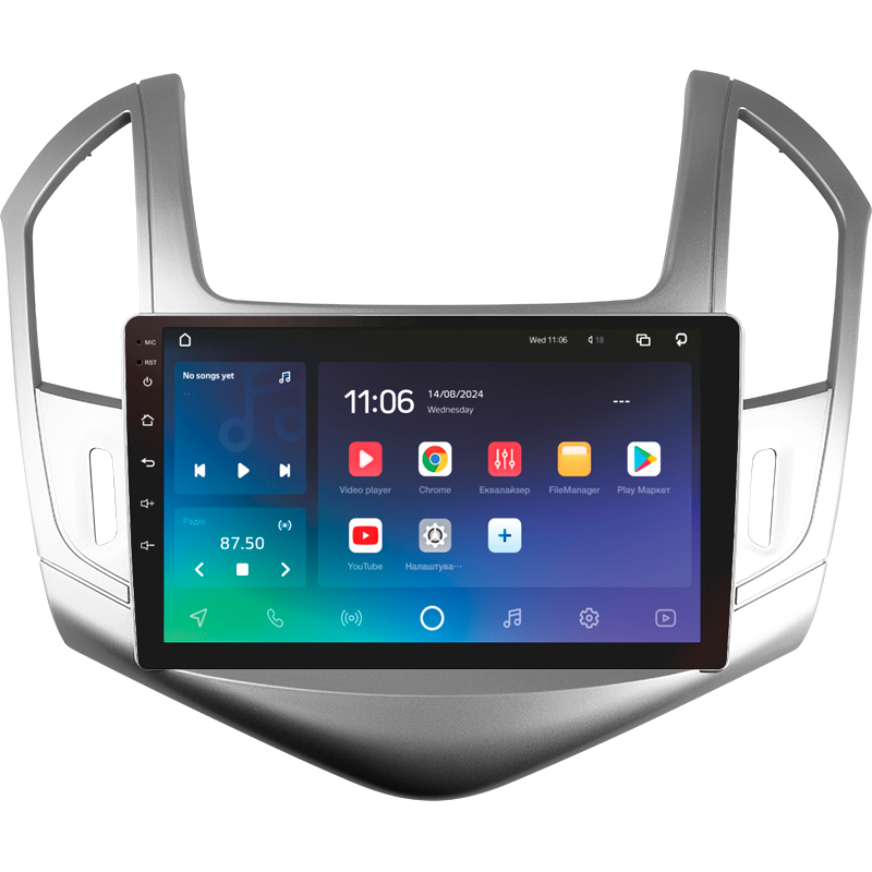Android head unit SIGMA X9432 ANDROID 10 4+32 Gb 4G DSP Chevrolet Cruze J300 J308 2012-2015 9" (L1)