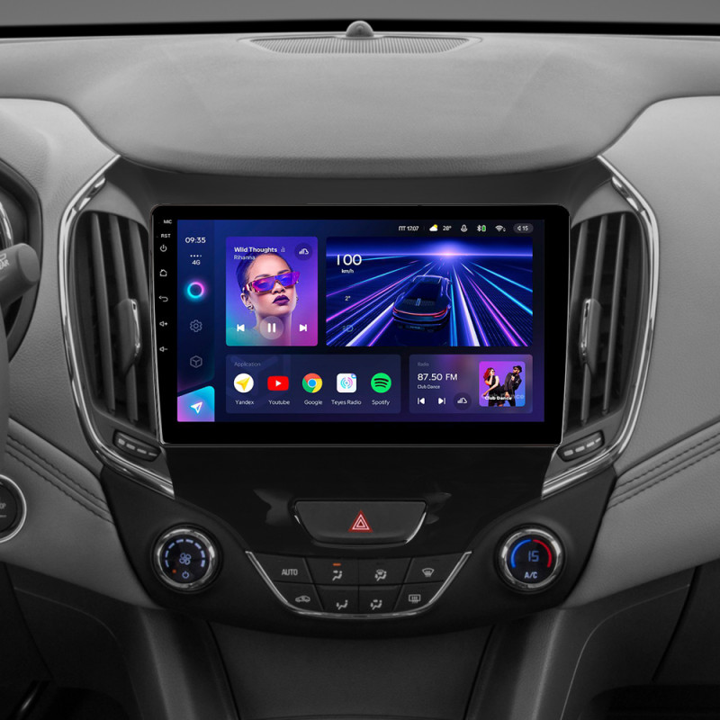 Android head unit Teyes CC3 4+32 Gb Chevrolet Cruze 2 2015-2023 9"